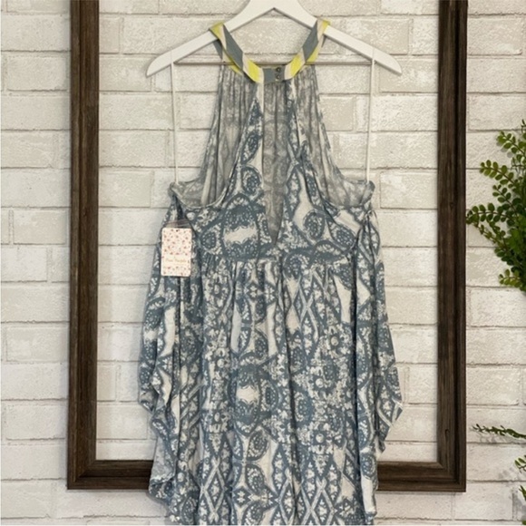 Free People Mimi Tunic Dress in Ivory Combo - Picture 4 of 8